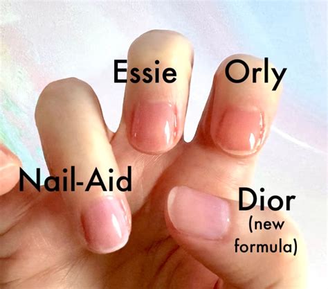 dior nail glow dupe blog|best nail strengthener polish.